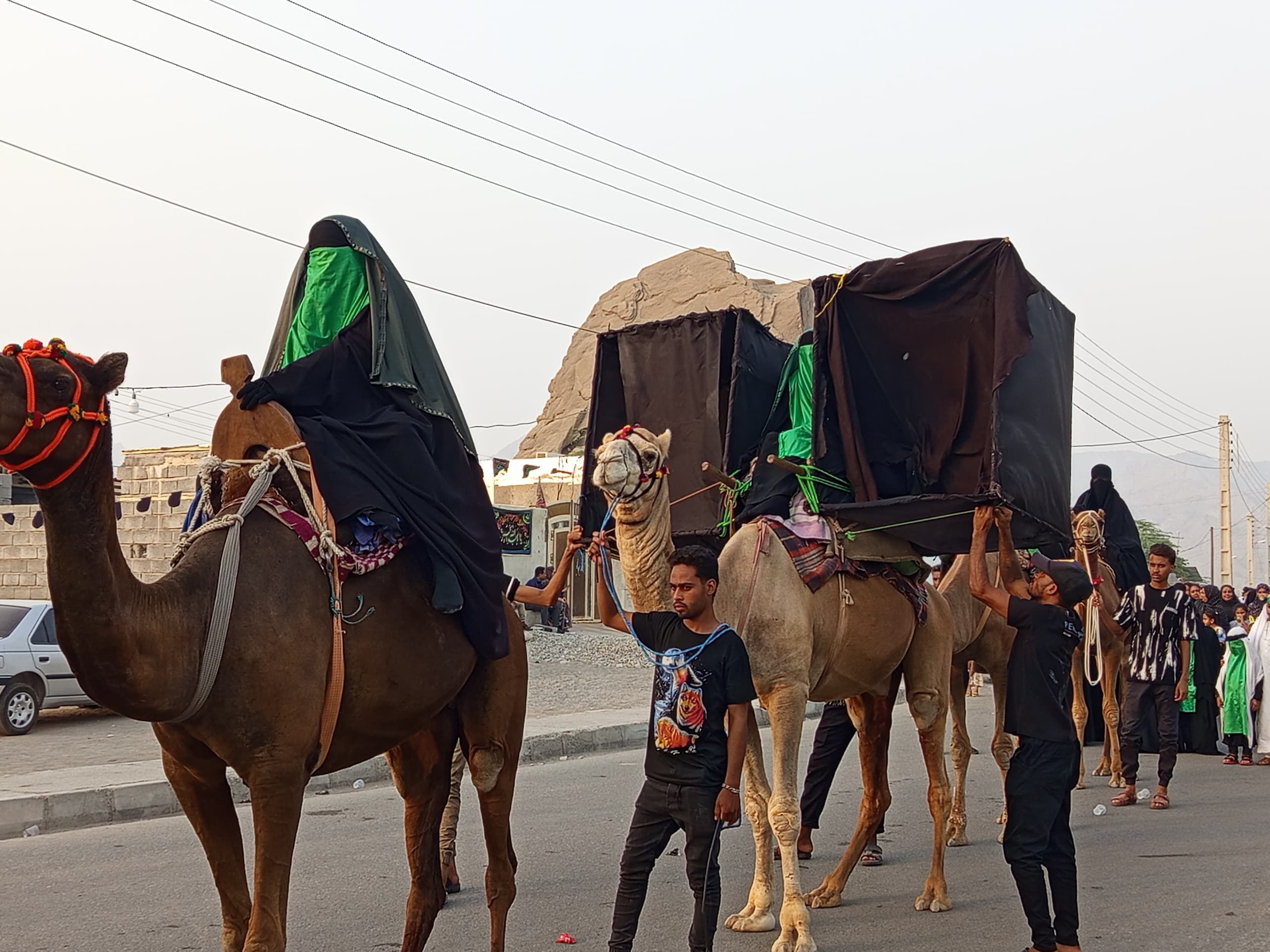 آیین باشکوه کاروان شام تا کربلا در میناب