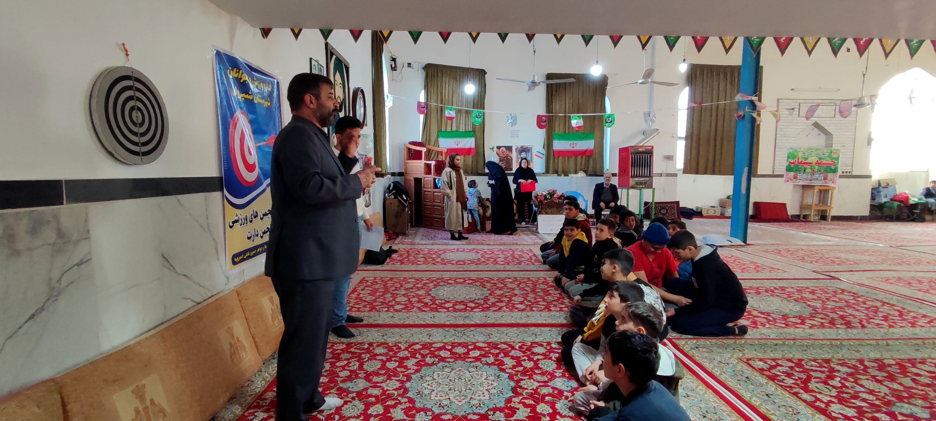 برگزاری مسابقات استعدادیابی دارت در روستای تنسوان شیروان