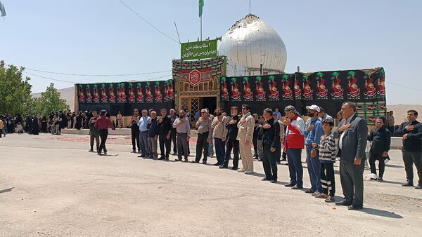 مراسم عزاداری سالروز شهادت امام رضا(ع) در شهرستان مارگون
