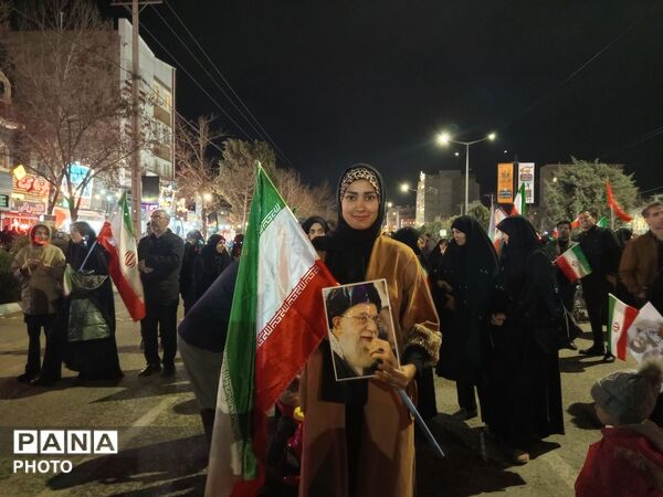 چهارشنبه سوری متفاوت در بلوار فضل نیشابور 