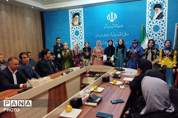 تقدیر از مدیران مدارس ابتدایی بهارستان دو