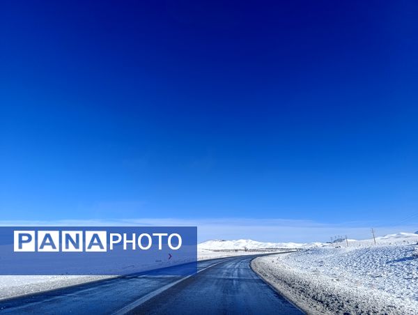 برف زمستانی مهمان شهرستان کیار شد