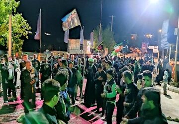 حسینیه شهدای شهر بار، رنگ بوی محرم گرفت به مناسبت ماه عزای آل اللّه
