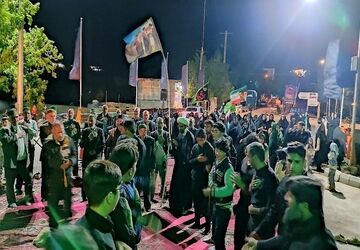 حسینیه شهدای شهر بار، رنگ بوی محرم گرفت به مناسبت ماه عزای آل اللّه