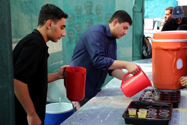 راهپیمایی دلدادگان حسینی در شهرستان سمنان