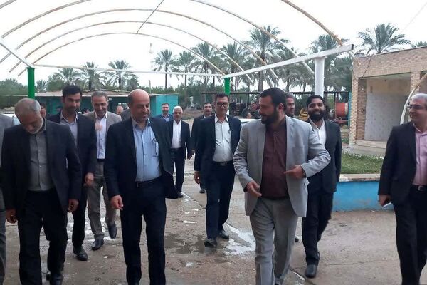 بازدید معاون متوسطه وزارت آموزش و پرورش از هنرستان کشاورزی شهید باهنر سعدآباد