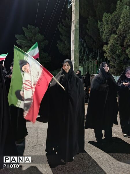 استمرار بیعت؛ مردم رشتخوار همچنان پای عهد خود ایستاده اند.
