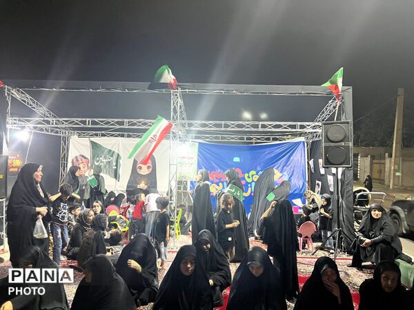 مراسم شور حسینی در ساوجبلاغ شهرک ینگی امام