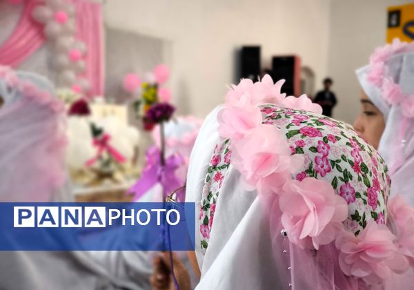 مراسم لبخند فرشته‌ها در شهرستان بام و صفی آباد