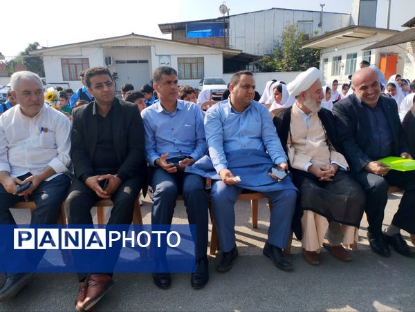 مانور بازگشایی مدارس در میاندورود