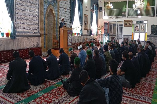 اقامه نماز جمعه در آخرین هفته ماه مبارک شعبان شهر بار نیشابور 