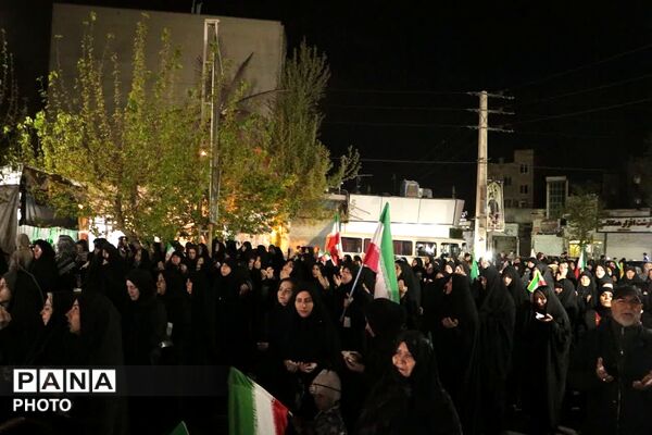 مراسم سوگواری چهلمین روز شهادت قائد امت و تشییع پیکر شهید در چهاردانگه