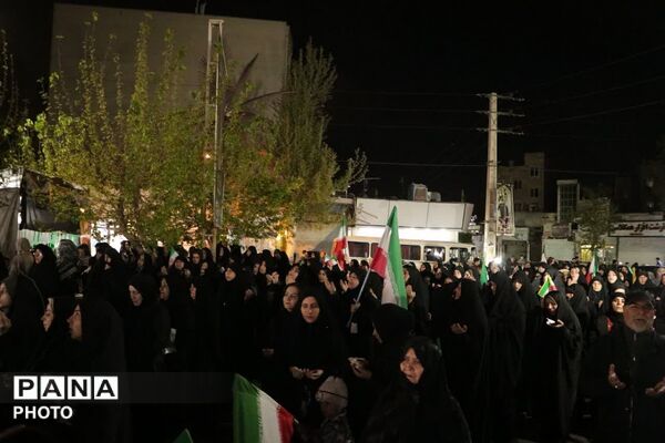 مراسم سوگواری چهلمین روز شهادت قائد امت و تشییع پیکر شهید در چهاردانگه
