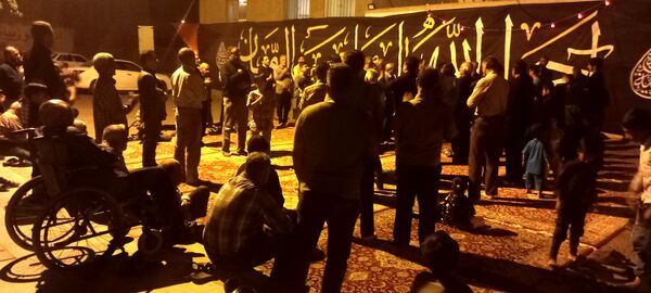 روضه خیابانی در شهرستان کاشمر