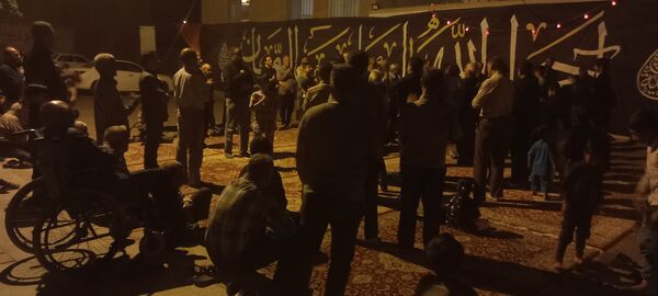روضه خیابانی در شهرستان کاشمر