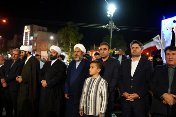 کوهدشت بار دیگر صحنه حضور مردمی
