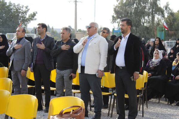 مراسم گرامیداشت اربعین شهید گمنام در گچساران