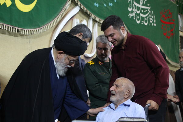 تجلیل از پیر غلامان حسینی در آیین نخل عاشقی ۲