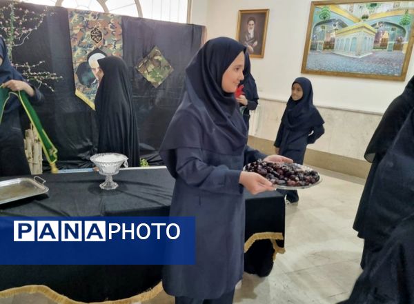 گرامیداشت یاد شهید مبارز سید حسن نصرالله در ناحیه یک مشهد