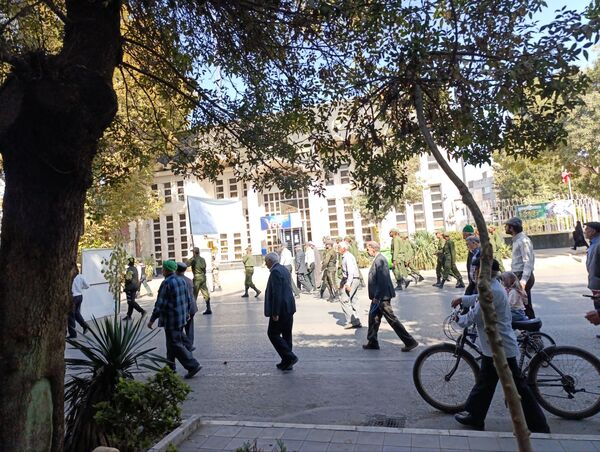 راهپیمایی بشارت نصر در نیشابور 
