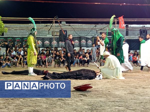 اجرای دوباره تعزیه در پشت علی‌آباد میناب