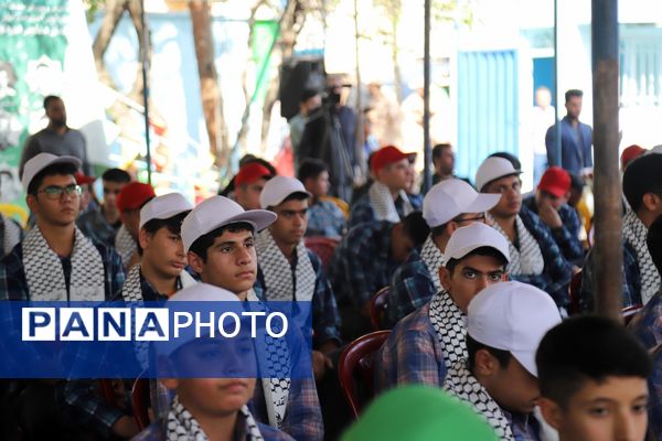 آیین افتتاحیه پنجمین دوره طرح ملی لاله‌های روشن