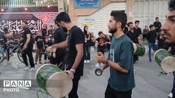حرکت کاروان نمادین عاشورایی  فرخشهر