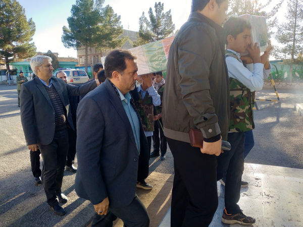 استقبال از شهید گمنام، تجلی عشق و ایثار در تربت حیدریه