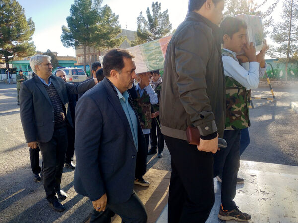 استقبال از شهید گمنام، تجلی عشق و ایثار در تربت حیدریه