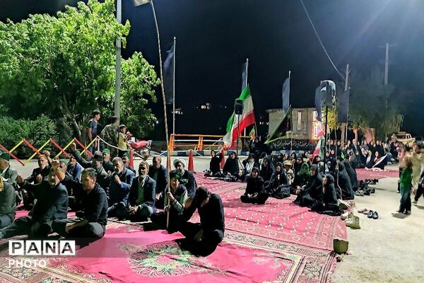 حسینیه شهدای شهر بار، رنگ بوی محرم گرفت به مناسبت ماه عزای آل اللّه