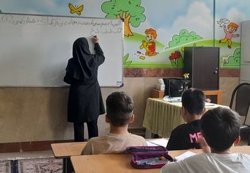 کلاس های تابستانی در دبستان پسرانه ۱۵ خرداد۲ اسلامشهر، آغاز شد