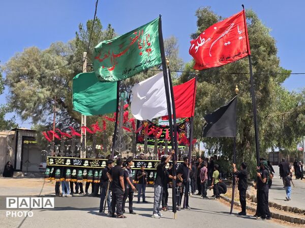 عزاداری شهادت امام رضا (ع) در شهرستان خوسف