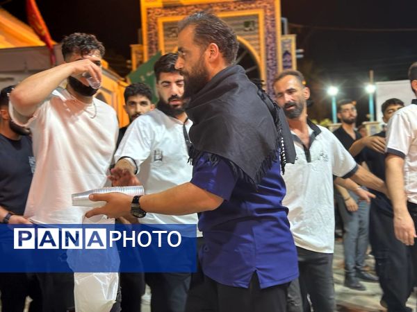 مراسم عزاداری شب تاسوعای حسینی در آمل