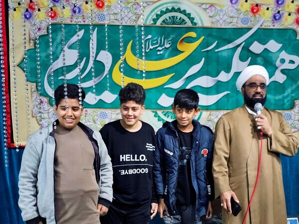 جشنی ماندگار در مهدیه عنبرآباد با طنین نام علی (ع)