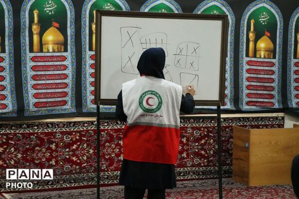 دومین کارگاه رایگان امداد و نجات در مسجد یا قمربنی هاشم(ع) کمالشهر کرج