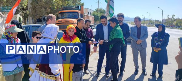 برپایی موکب سازمان دانش‌آموزی در شهرستان سملقان