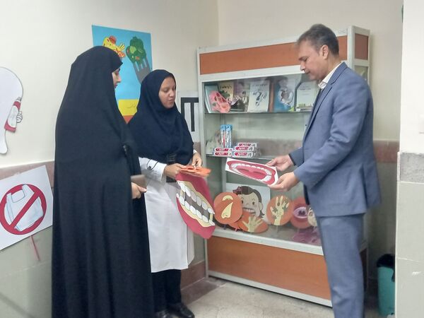افتتاحیه اتاق بهداشت در دبستان شهید ترابی