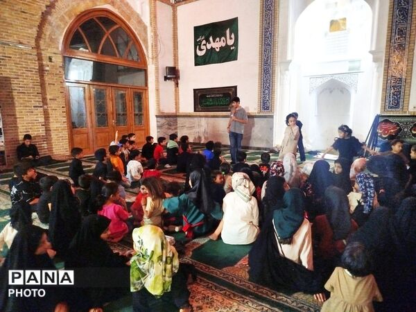 غرفه کوک مسجد جامع جایی برای سرگرمی کودکان 
