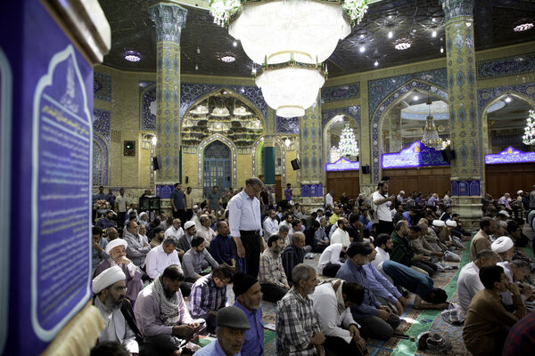 نماز عید سعید قربان در مسجد جمکران