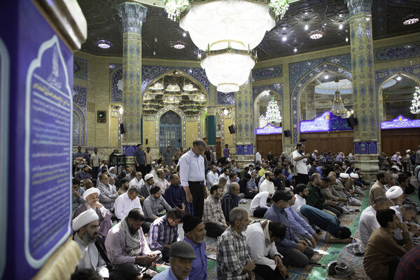 نماز عید سعید قربان در مسجد جمکران