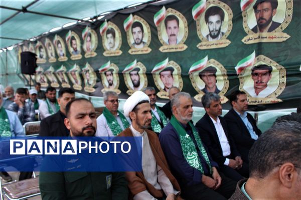 آیین سالگرد شهید آیت الله سعیدی و شهدای سادات استان قم 