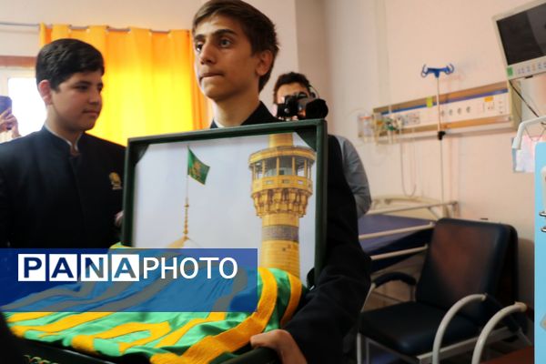 محبت حرم؛ وقتی بوی حرم امام رضا(ع) در بیمارستان کودکان اکبر میپیچد