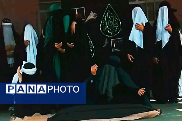 برگزاری نمایش مذهبی به مناسبت شهادت حضرت فاطمه الزهرا (س)در مدرسه پیام قرآن اسلامشهر