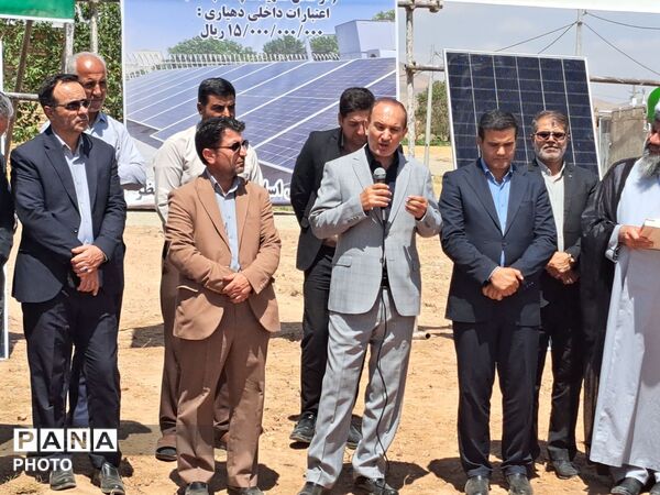 آغاز عملیات اجرایی نیروگاه خورشیدی ۱۰۰ کیلوواتی در بابانظر