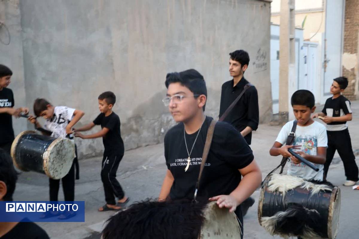مراسم سالروز شهادت امام حسن مجتبی(ع) در شهر قنوات قم