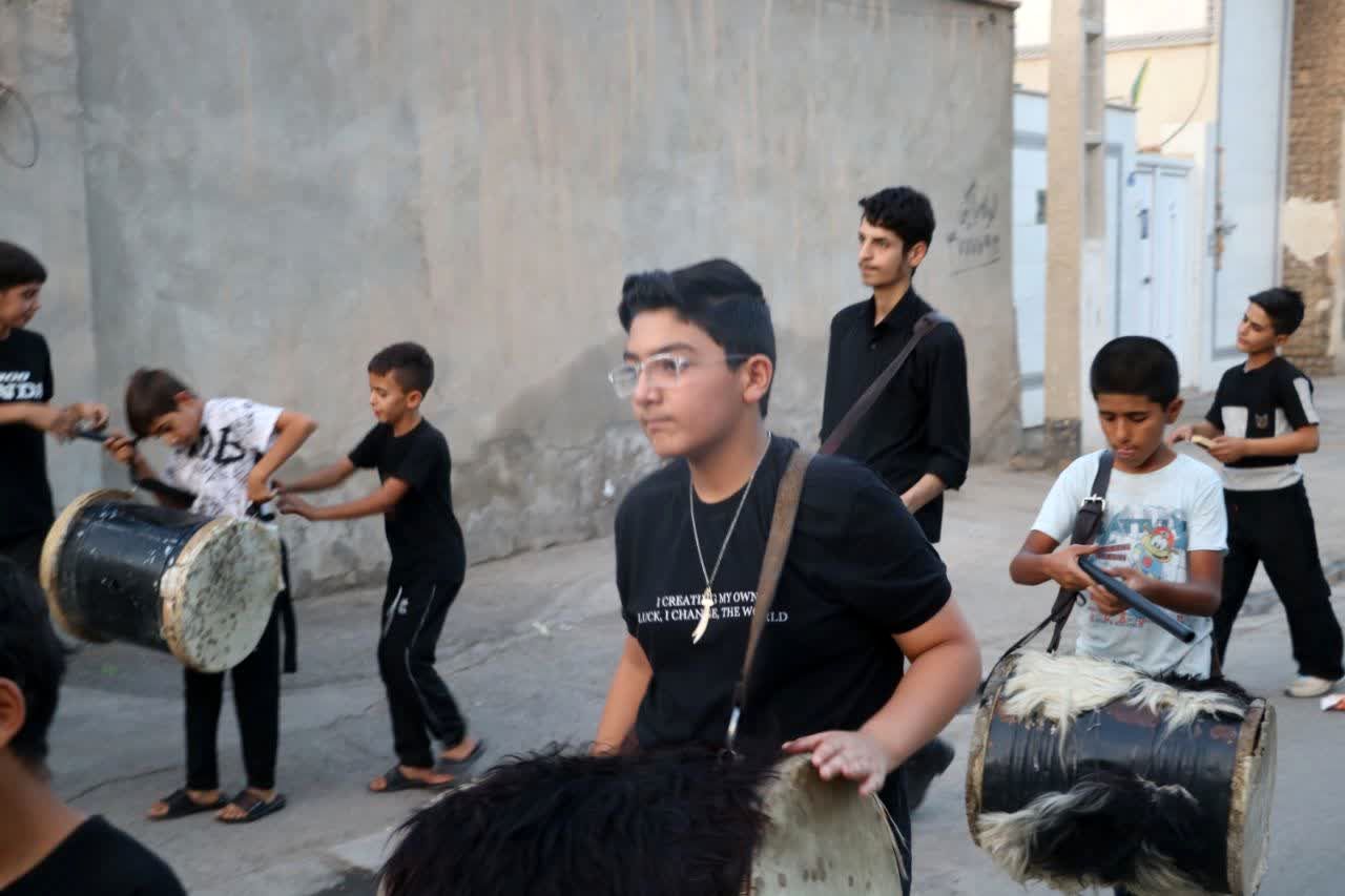 مراسم سالروز شهادت امام حسن مجتبی(ع) در شهر قنوات قم