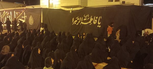 روضه خیابانی در شهرستان کاشمر