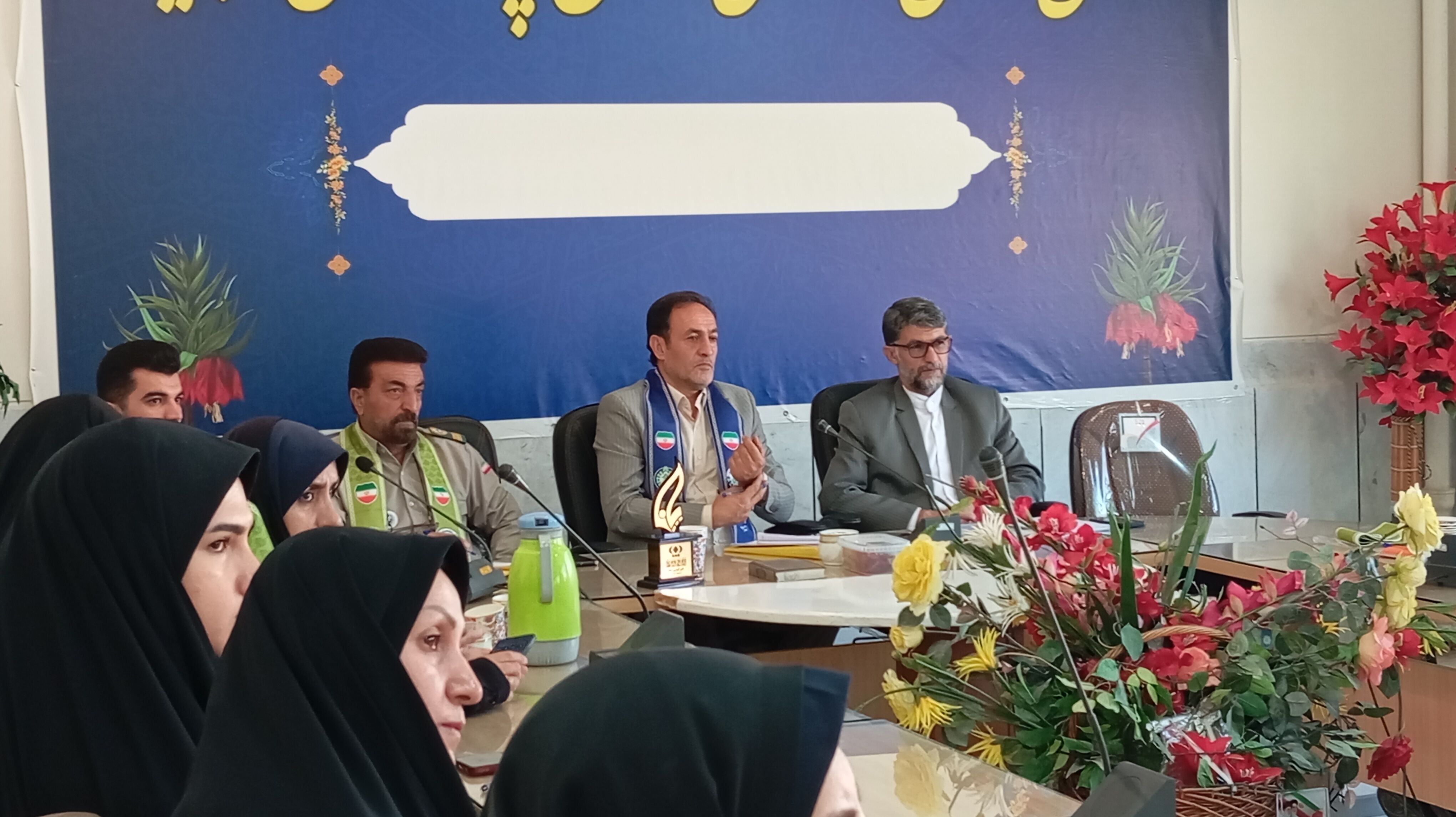 نشست مسئولان سازمان دانش‌آموزی و معاونان پرورشی در سازمان دانش‌آموزی استان چهارمحال وبختیاری