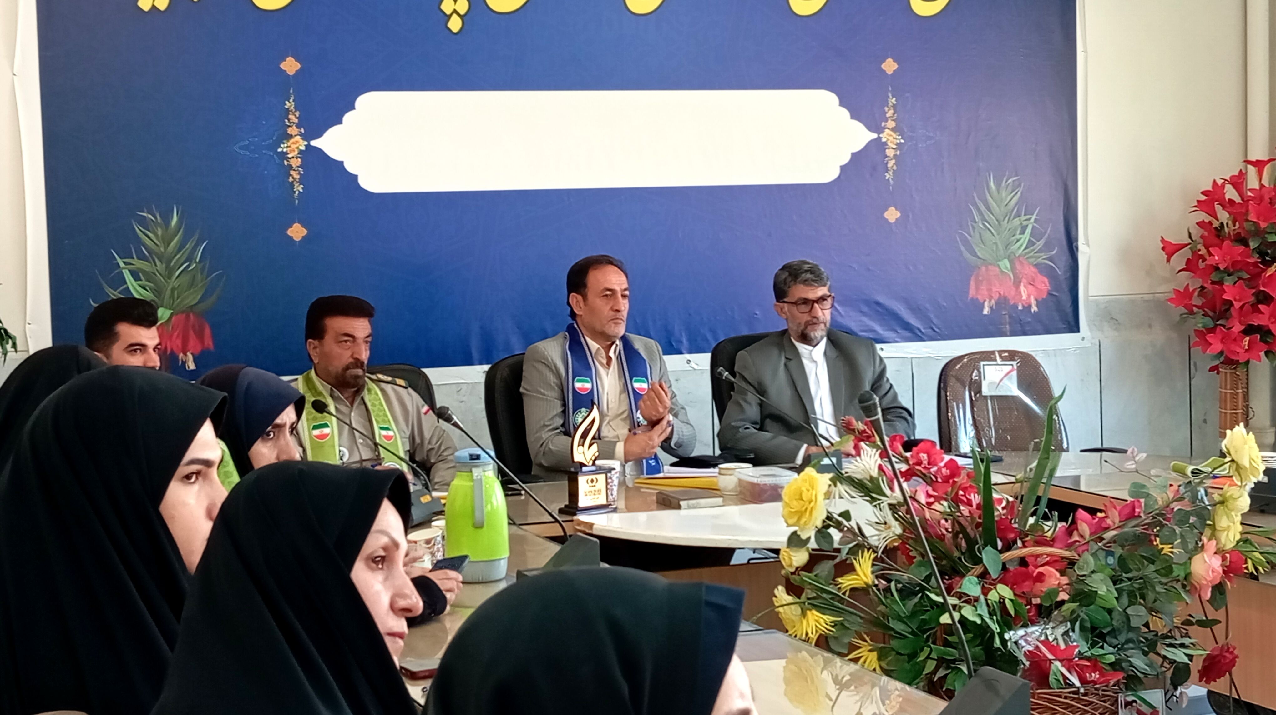 نشست مسئولان سازمان دانش‌آموزی و معاونان پرورشی در سازمان دانش‌آموزی استان چهارمحال وبختیاری