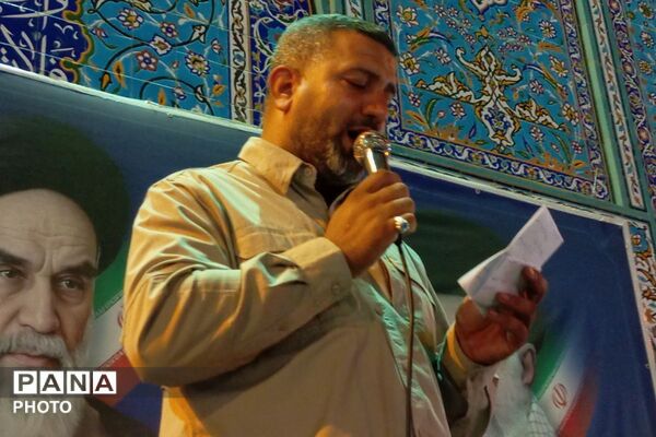 شور و حماسه  مردمی در شهرستان قرچک در شب صد و سوم